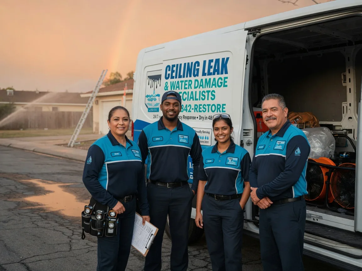 Ceiling Leak Cleanup company in Mar Lin, PA
