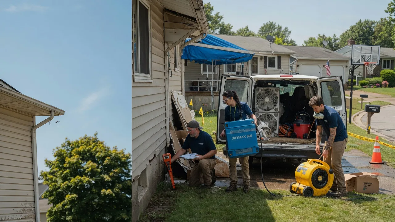 Ceiling Leak Cleanup in Mar Lin, PA near me